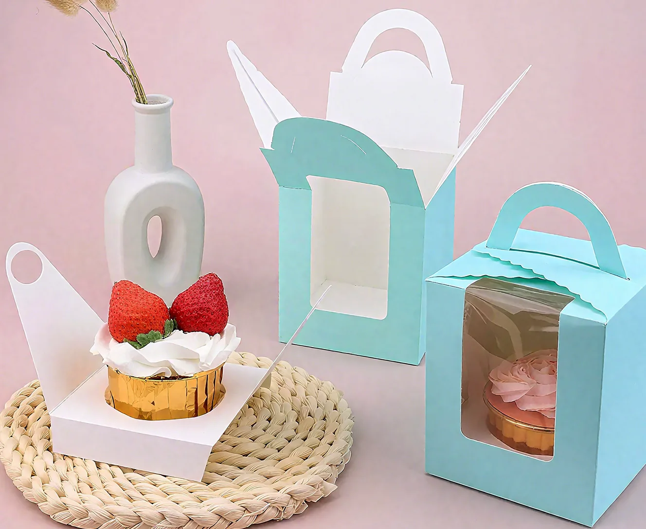 식품 종이상자의 재질입니다.