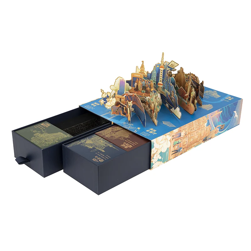 골판지 서랍 종이 상자