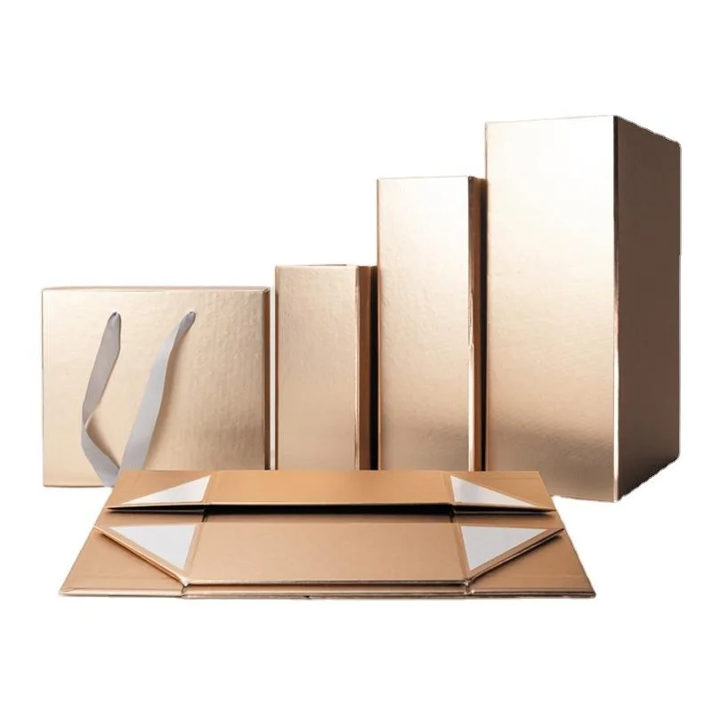 간편한 운반을 위한 접이식 선물 상자