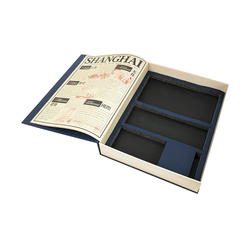 Book Shape Gift Paper Box